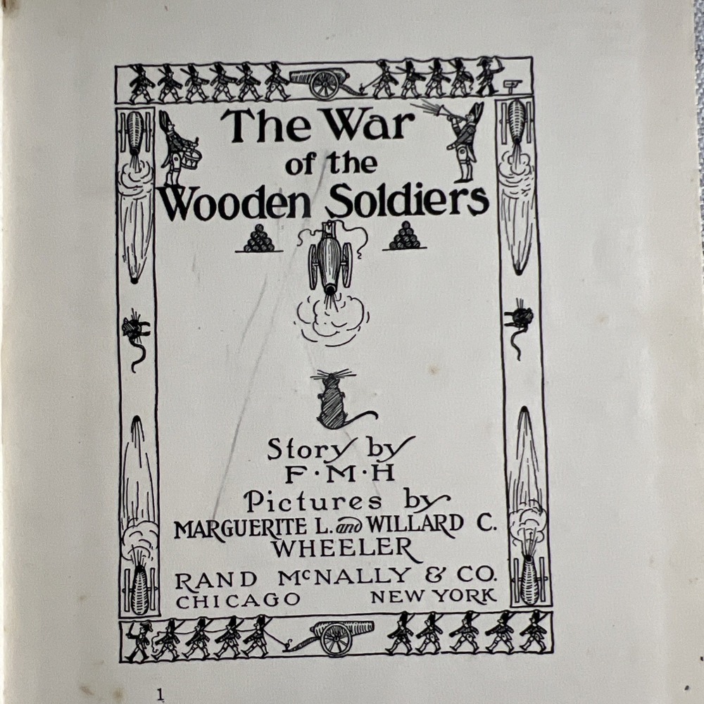 1933 War of the Wooden Soldiers Wheeler Rand McNally - Picture 2 of 9